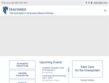 Tablet Screenshot of haysmed.com